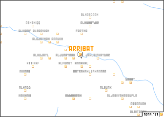 map of Ar Ribāţ