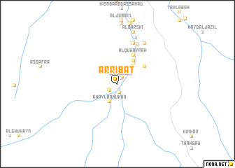 map of Ar Ribāţ