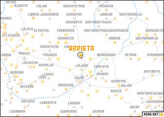 map of Arrieta