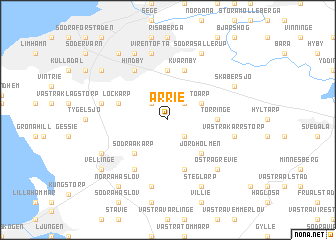 map of Arrie