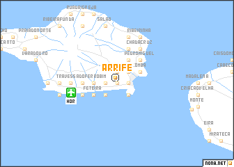 map of Arrife