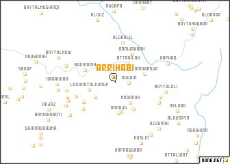 map of Ar Riḩābī