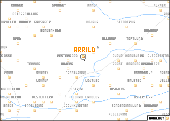 map of Arrild