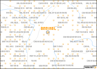 map of Arrimal