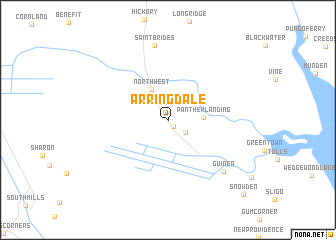 map of Arringdale