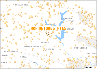 map of Arrington Estates