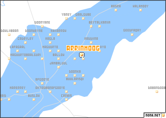 map of Arrinmoog