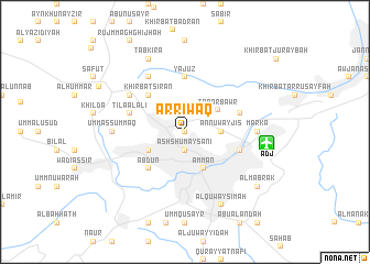 map of Ar Riwāq