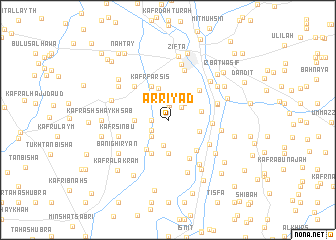 map of Ar Riyāḑ