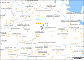 map of Ar Riyāḑ