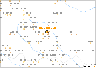 map of Ar Robaal