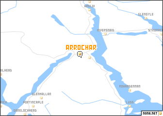 map of Arrochar