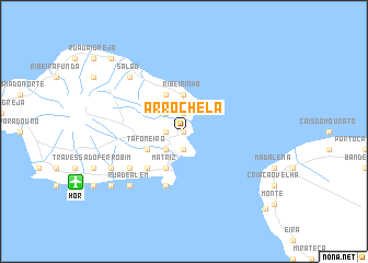 map of Arrochela