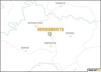 map of Arroio Bonito