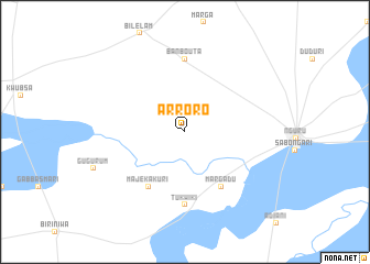 map of Arroro