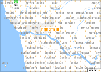 map of Arroteia