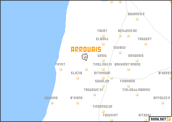 map of Arrouaïs