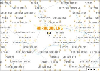 map of Arrouquelas
