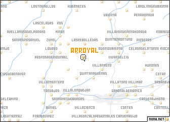 map of Arroyal