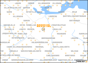 map of Arroyal