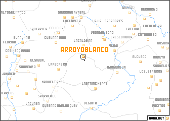 map of Arroyo Blanco