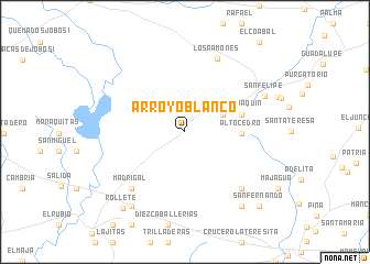 map of Arroyo Blanco