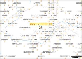 map of Arroyo Bonito