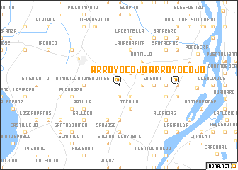 map of Arroyo Cojo