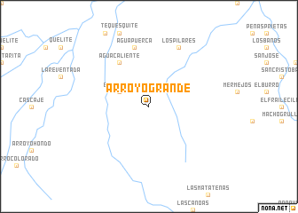 map of Arroyo Grande