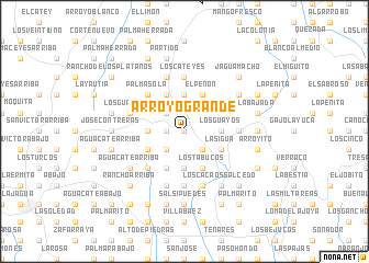 map of Arroyo Grande