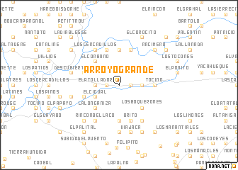 map of Arroyo Grande