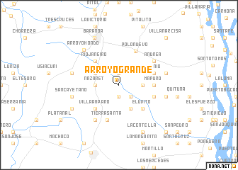 map of Arroyo Grande