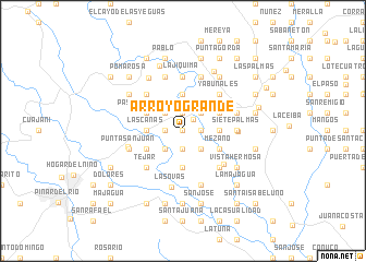map of Arroyo Grande