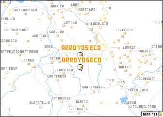 map of Arroyo Seco