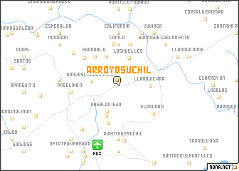 map of Arroyo Súchil