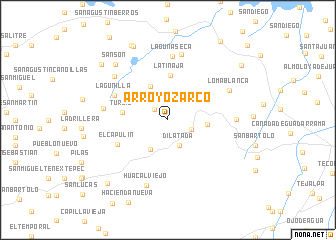 map of Arroyo Zarco