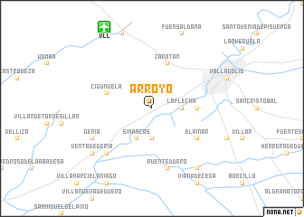 map of Arroyo