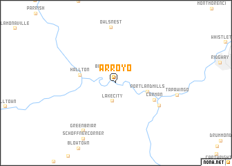 map of Arroyo