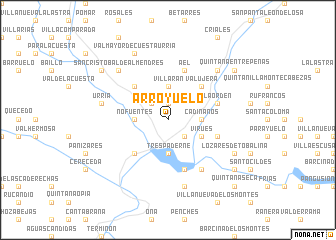 map of Arroyuelo