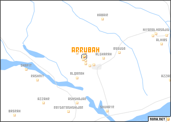 map of Ar Rubāḩ