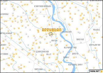 map of Ar Rubdān