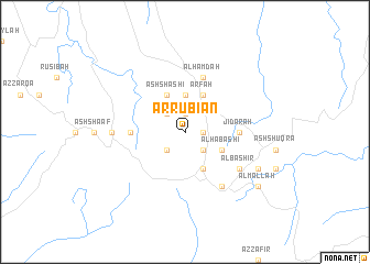 map of Ar Rubian