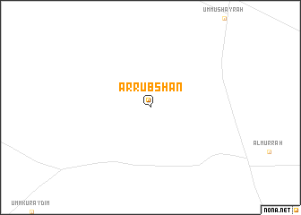 map of Ar Rubshān