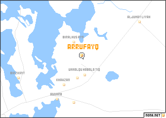 map of Ar Rufayq