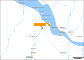 map of Ar Ruhayd