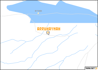 map of Ar Ruḩaymah