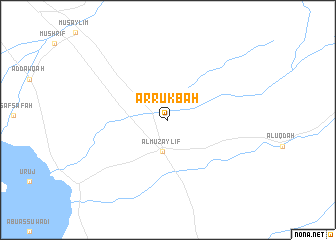 map of Ar Rukbah