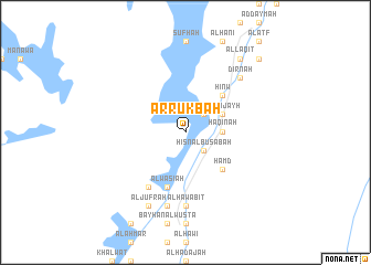 map of Ar Rukbah