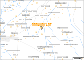 map of Ar Rumaylāt