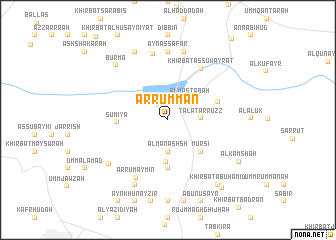 map of Ar Rummān